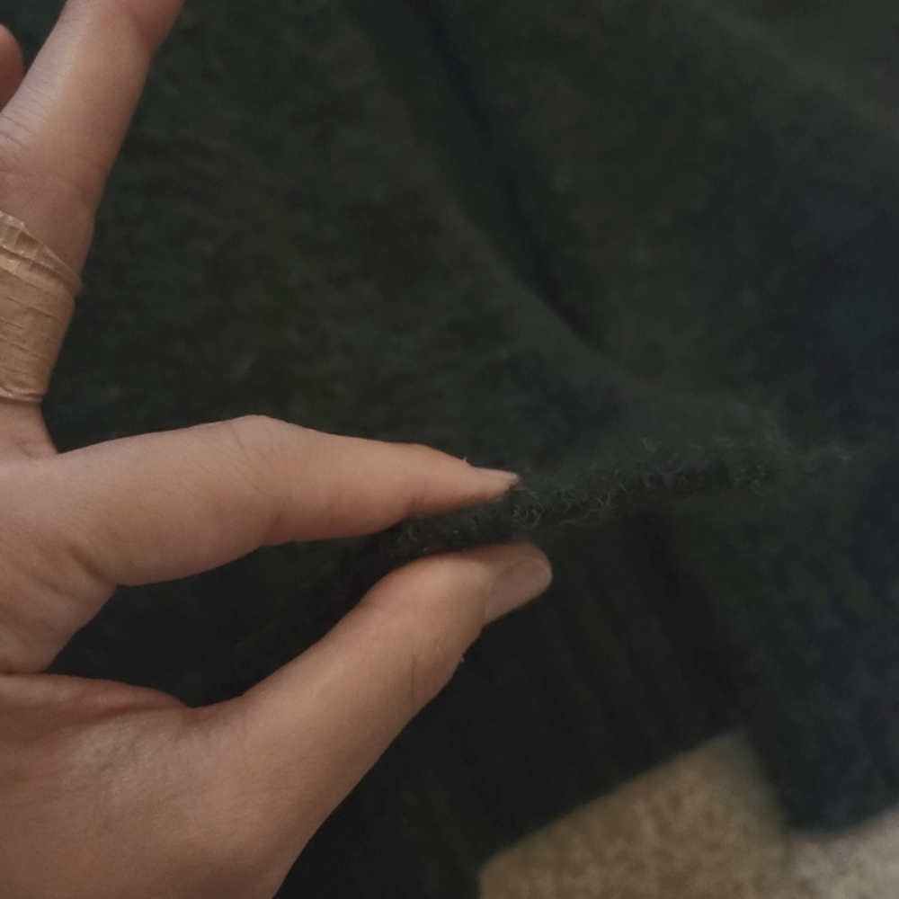 Oversized Knit Cardigan - Picture 8 of 10